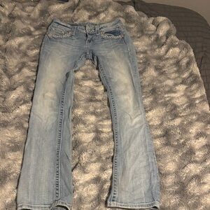 Miss Me Light Blue Boot Cut Jeans